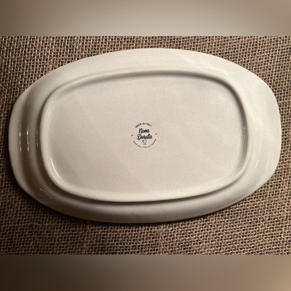 Nova Deruta Hand Painted Rooster Platter - Picture 2 of 2